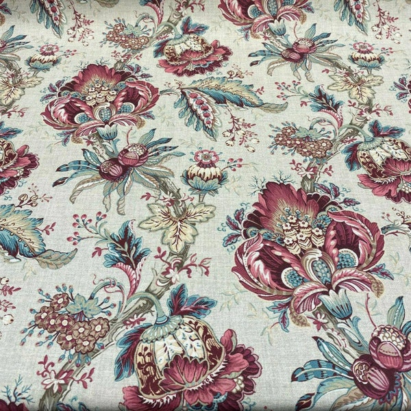 Jacobean Fabric Etsy