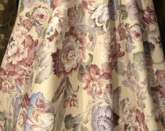 Beautiful Polish Design Style Cotton Fabric Beige sold by the Yard