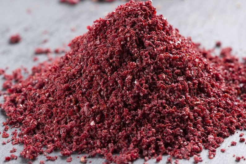 Turkish Sumac Turkish Seasoning Turkish Spice 240 grams Etsy