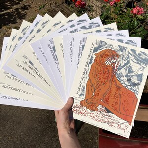 Tear Off the Hand that Strikes You (First Edition) - Charity Print (Screen Print)