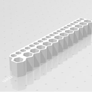 3D Printed 32 Piece Bit Holder (STL File Download)