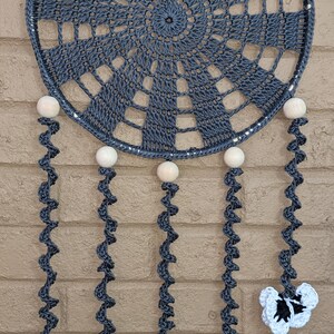 Butterfly Dreamcatcher, Butterfly Wall Hanging, Nursery deco, Boho wall hanging, Round Mandala