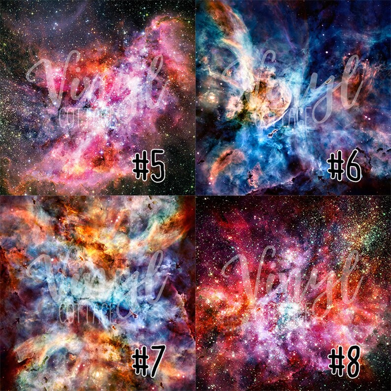 Galaxy 2 Pattern Vinyl Galaxy Print Vinyl Constellation - Etsy Canada