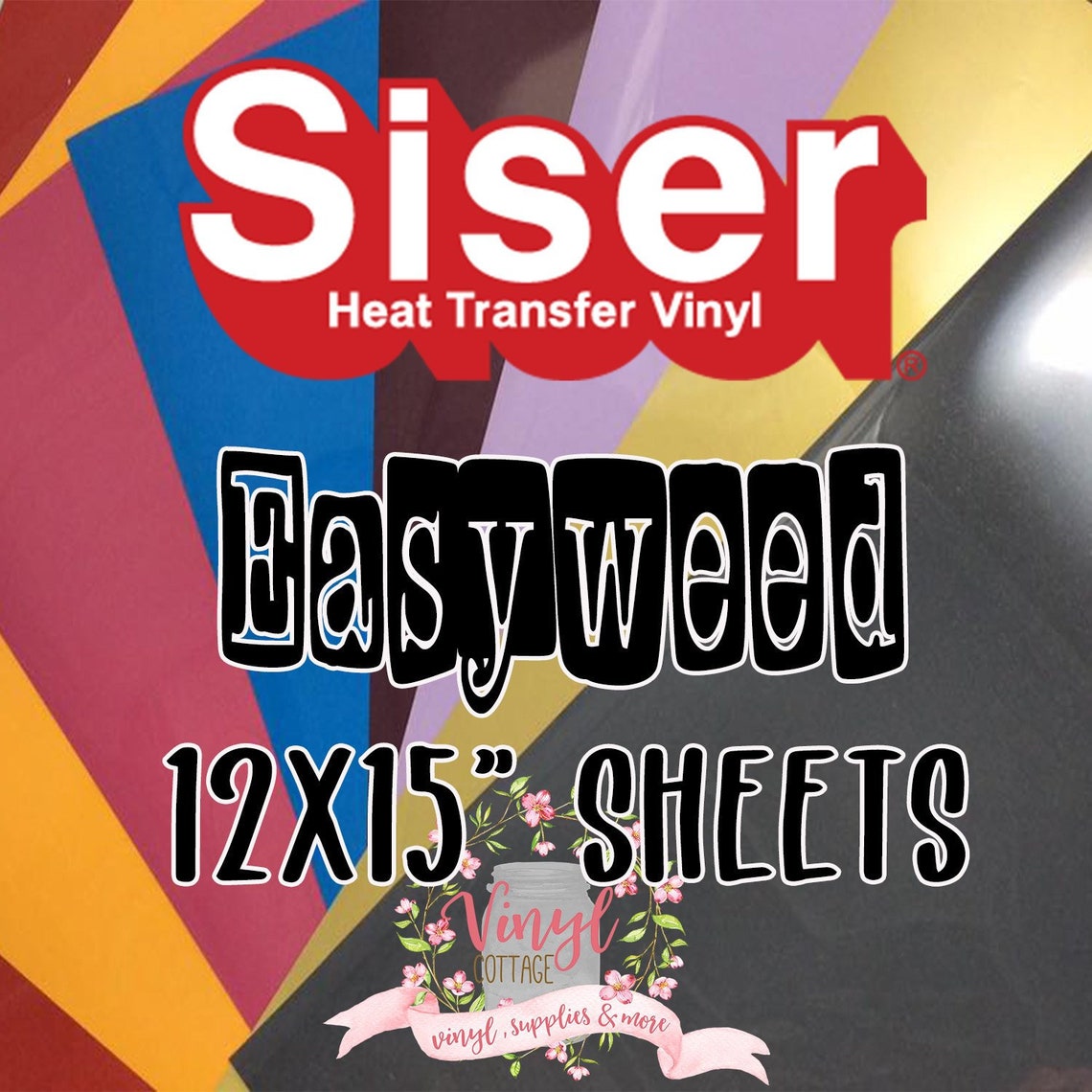Siser Easyweed HTV Sheets Etsy