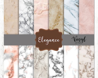 Elegance Marble Pattern Vinyl: Printed HTV or Adhesive Vinyl
