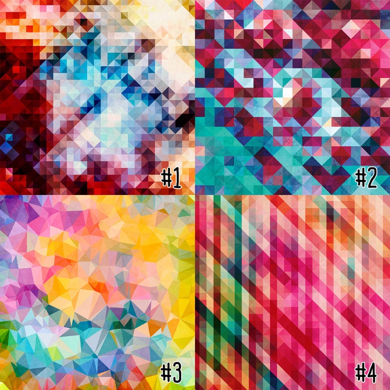 Abstract Pattern Htv Triangle Abstract Pattern Vinyl, Geometric Print Vinyl, Printed HTV ...