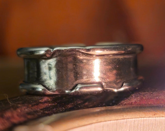 Irish Hammered Silver Adjustable Ring - Perfect Jewelry Gift for Christmas, Authentic Irish Jewellery from Northern Ireland