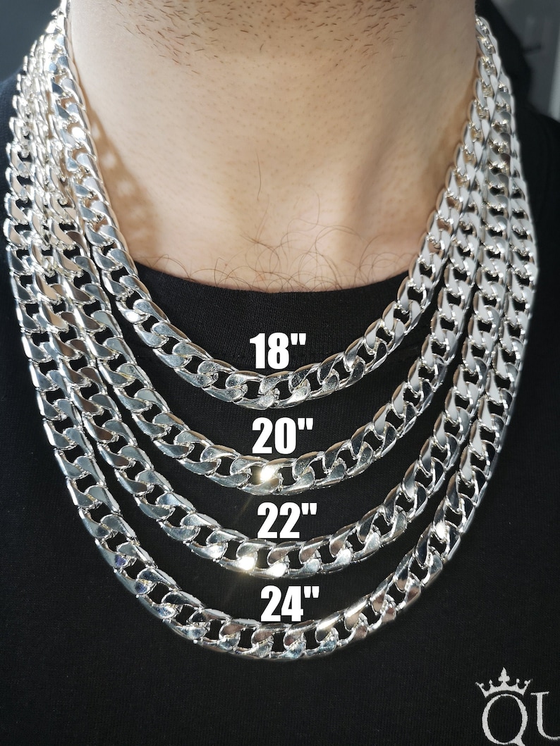 Free Customization Logo 10Mm/12Mm14Mm Hip Hop Necklace