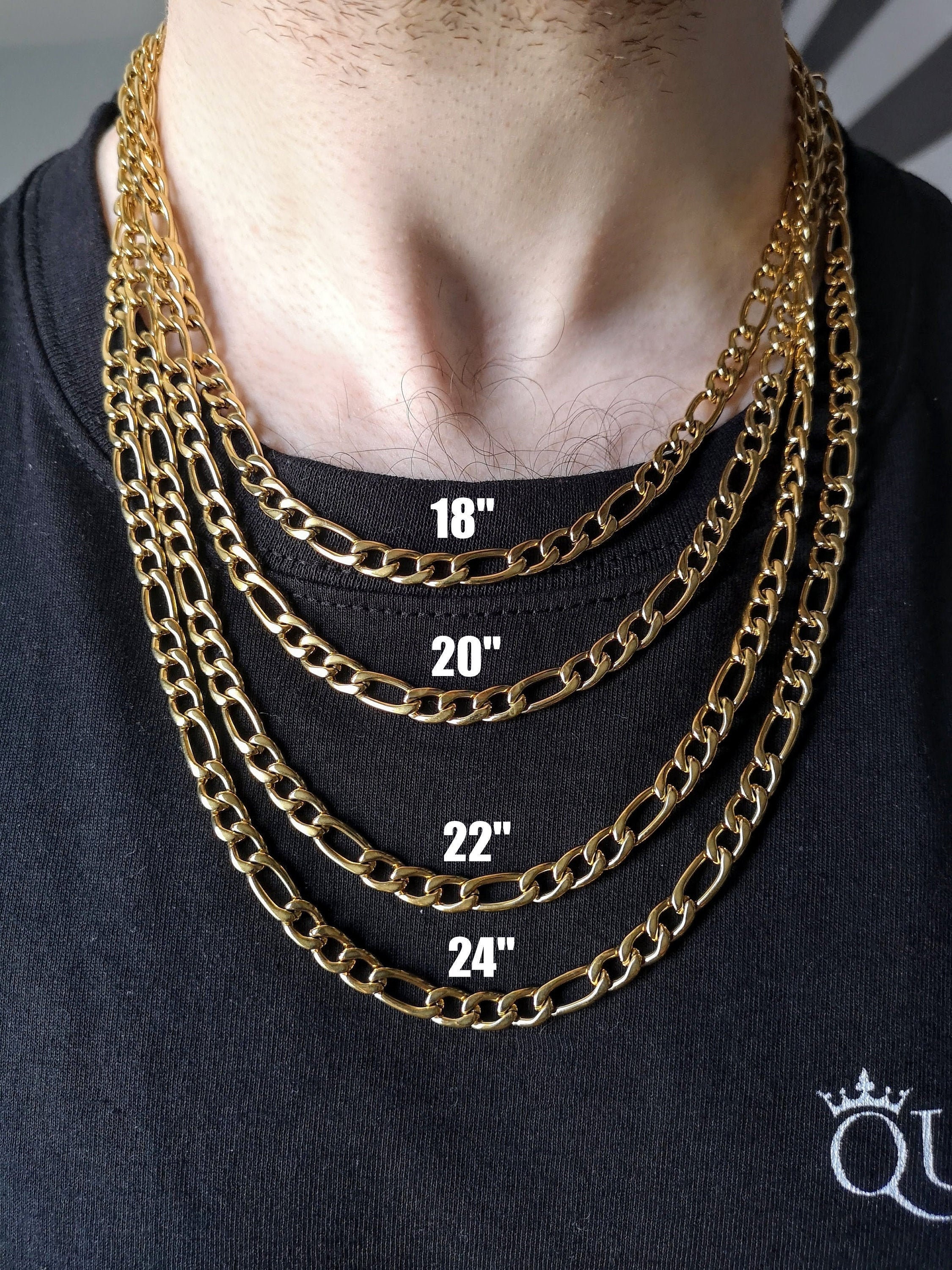 6mm on sale figaro chain