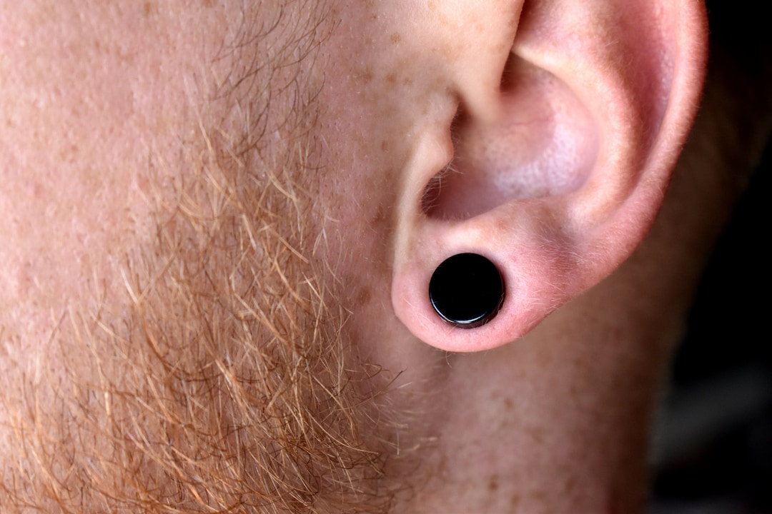 Black Earrings Flat Stud Earrings Pair Etsy UK