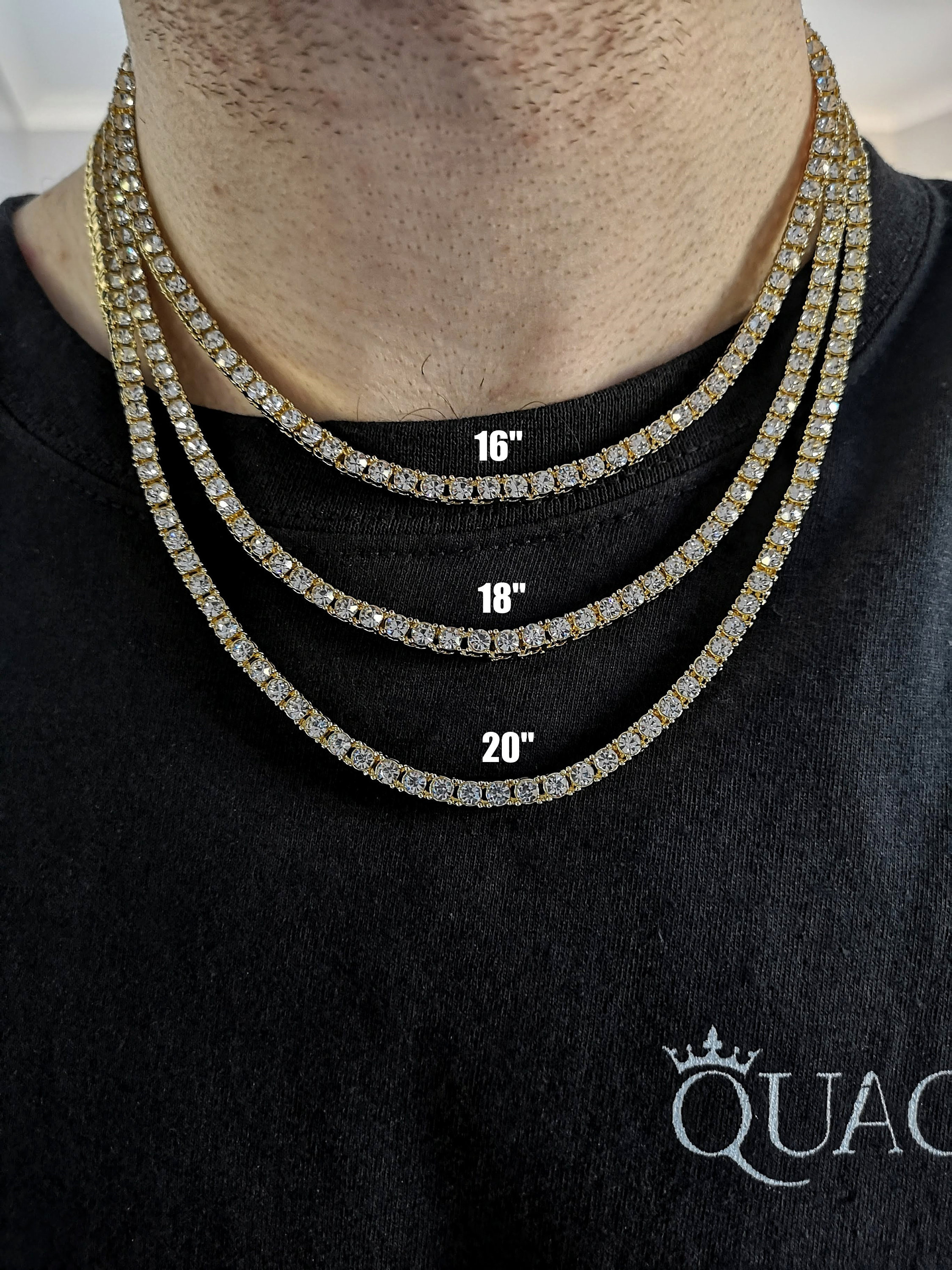 Exquisite 14kt White Gold Mens Round Diamond Tennis Necklace – Splendid  Jewellery