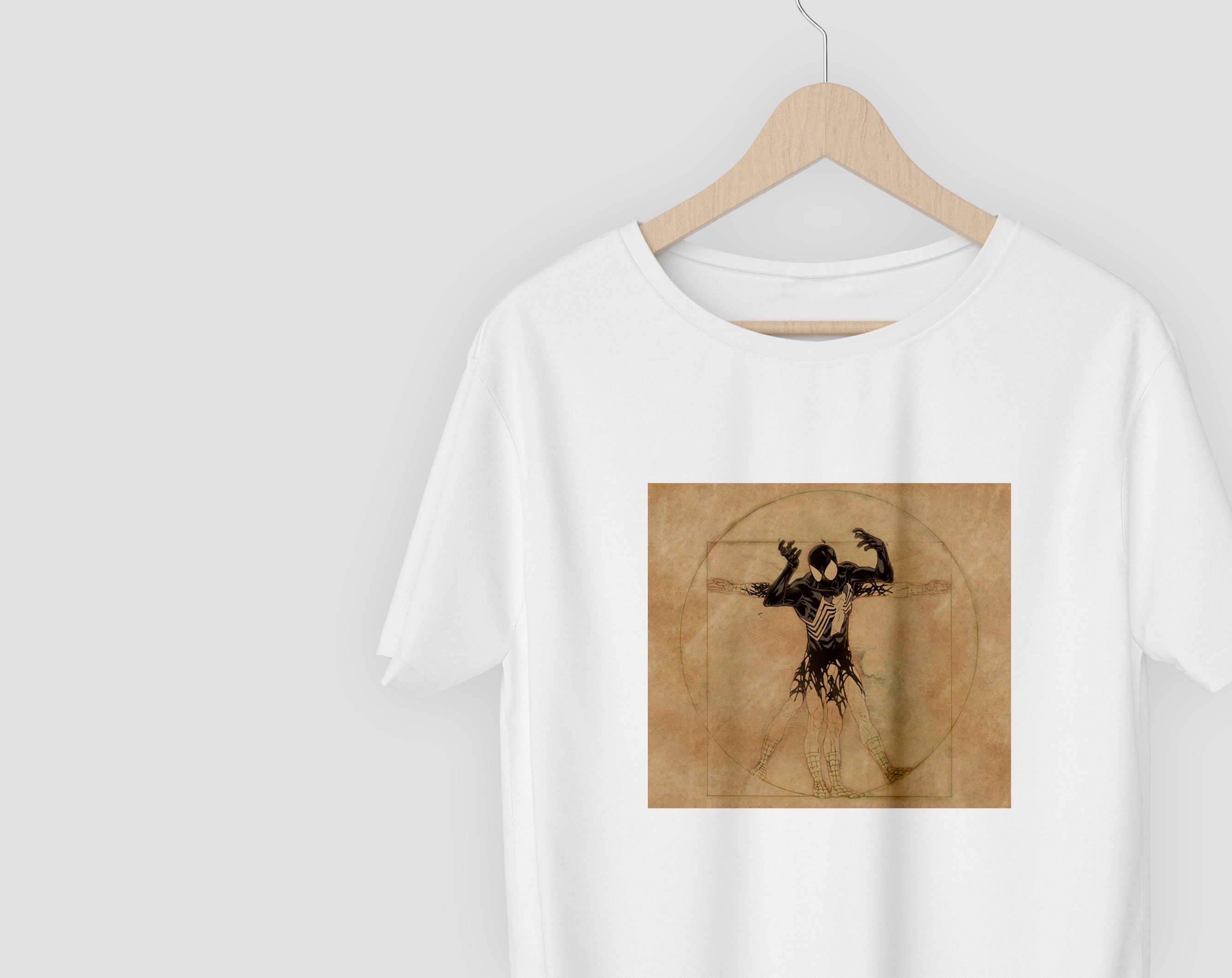 Cool Unisex T-Shirt Magpies on a Wire
