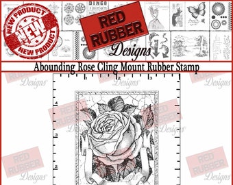 Music Washes Cling Mount Rubber Stamp