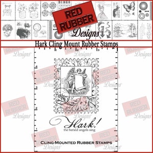 Hark Cling Mount Rubber Stamps image 1