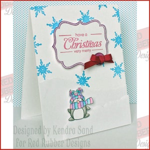 Label Lingo Frames Cling Mount Rubber Stamps image 2