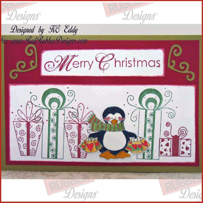 Peace On Earth Cling Mount Rubber Stamps image 3