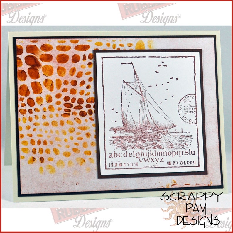 Peace Be Cling Mount Rubber Stamps image 3