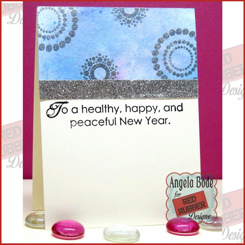 Lotsa Dotsa Cling Mount Rubber Stamps image 3