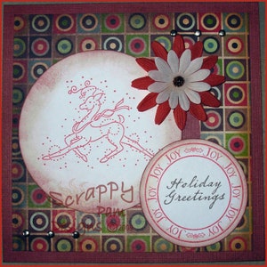 Santa Season Cling Mount Rubber Stamps image 4