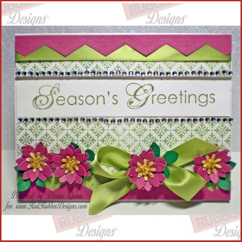 Peace On Earth Cling Mount Rubber Stamps image 2