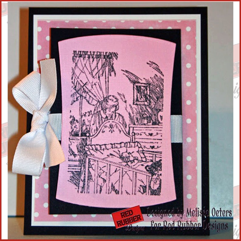Lullaby Cling Mount Rubber Stamp image 2