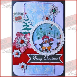 Oh Christmas Tree Cling Mount Rubber Stamps image 3