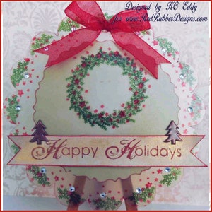 Peace On Earth Cling Mount Rubber Stamps image 4