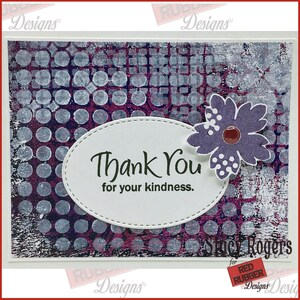 Background Dots Cling Mount Rubber Stamps image 9