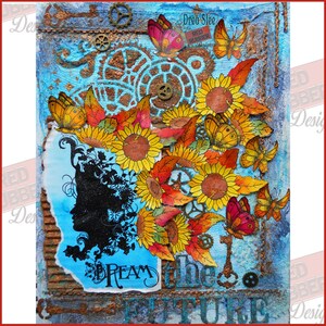 Dream Cling Mount Rubber Stamps image 2