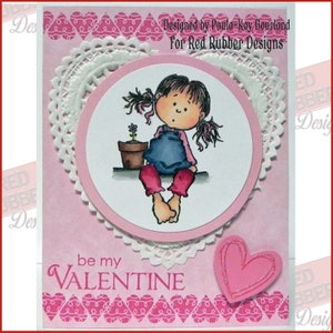 Jackson and Amelia Cling Mount Rubber Stamps image 2