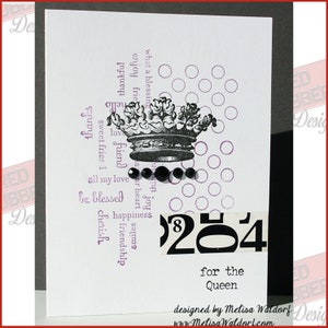Background Dots Cling Mount Rubber Stamps image 7