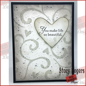 So Splattered Cling Mount Rubber Stamps image 5