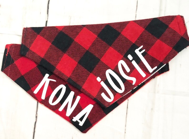 Download Dog Bandana Personalization Name Add-On BANDANA NOT INCLUDED