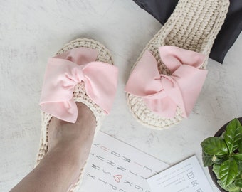 Bridesmaid slippers - Bride slippers - Wedding slippers