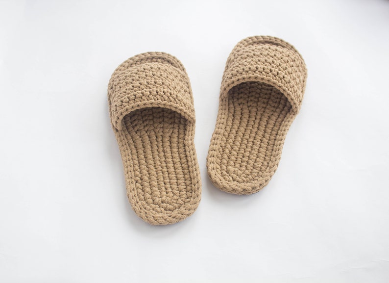 Mens slippers Knit slippers House slippers image 5