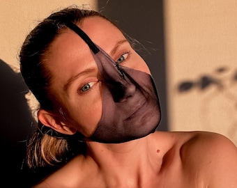 Lace Fetish Blindfold Mask – Black BDSM Eye Mask