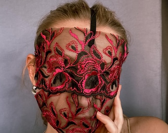 Blindfold Mask / Sexy Eye and face mask / erotic lingerie