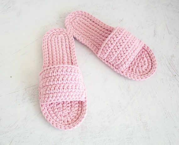 pink bridesmaid slippers