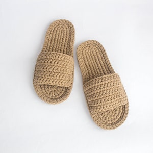 Mens slippers Knit slippers House slippers image 1