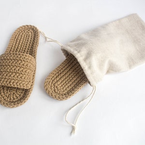 Mens slippers Knit slippers House slippers image 3