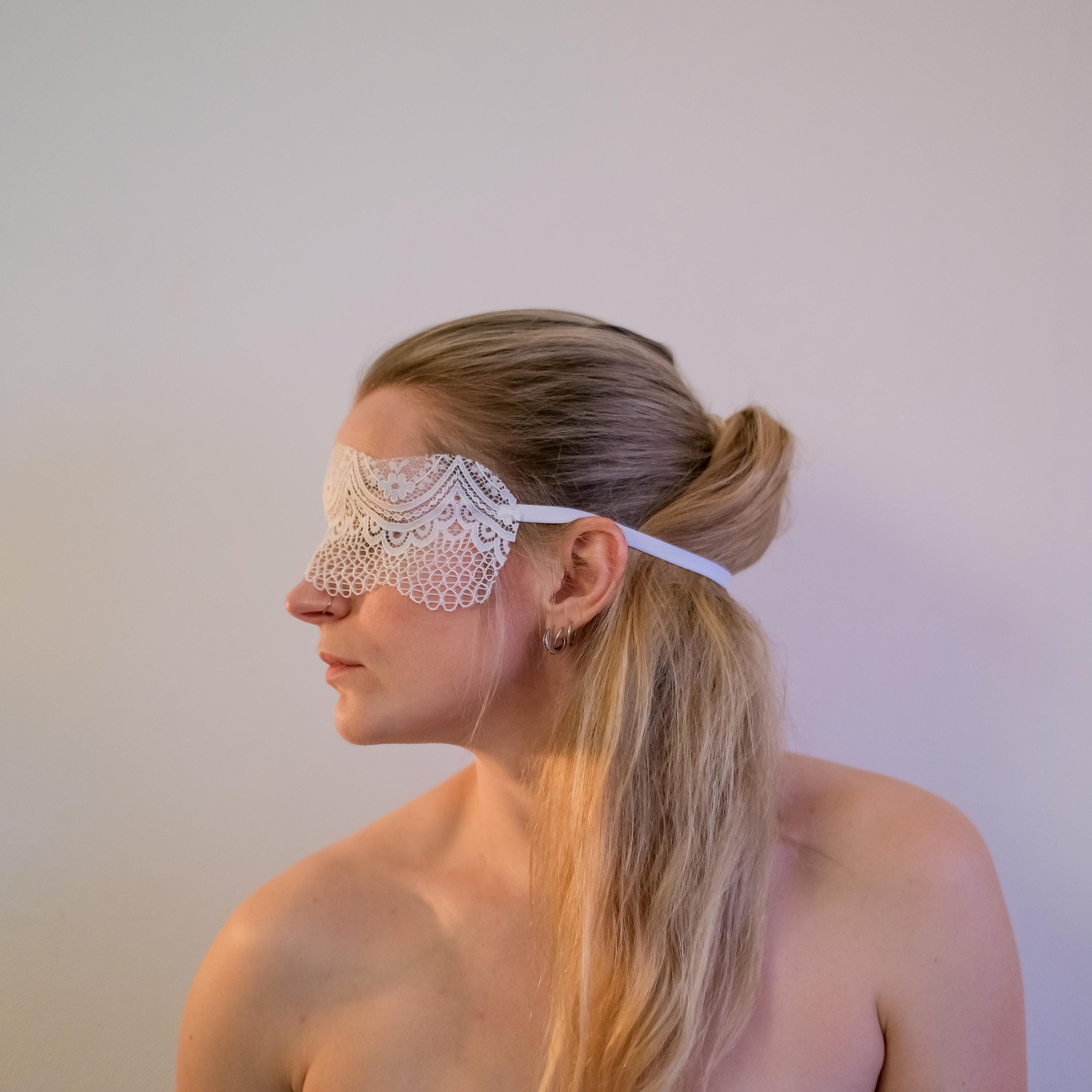 Lace Blindfold Mask: Sexy Eye Mask, Lingerie Accessory - Etsy