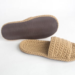 Mens slippers Knit slippers House slippers image 4