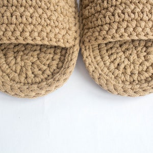 Mens slippers Knit slippers House slippers image 7