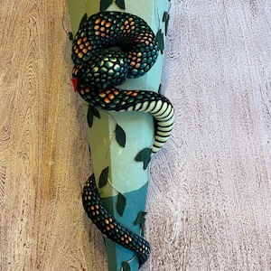 School cone, candy cone, snake, cuddly toy, 80 cm square, boy, girl, green