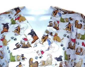 Playing Puppies Medical Surgical Scrub Top