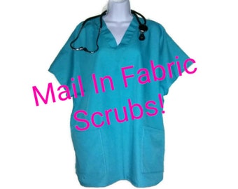 Mail-in Fabric Medical Scrub Top