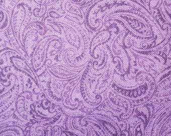 NEW!!  Paisley on Purple Medical Surgical Scrub Top