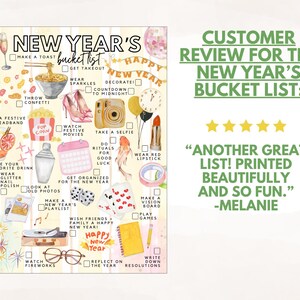 Seasonal Bucket List Bundle, Spring Summer Fall Winter Activities (4-List Pack) image 15
