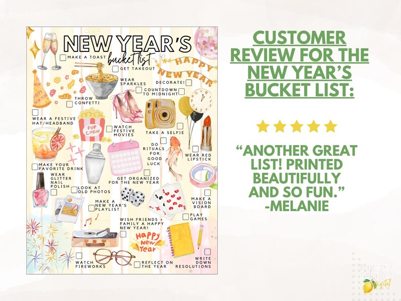 Seasonal Bucket List Bundle, Spring Summer Fall Winter Activities (4-List Pack) image 15