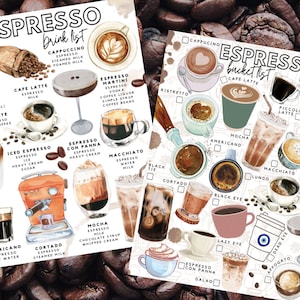 Wydrukuj listę Espresso Bucket + Pakiet przepisów na napoje